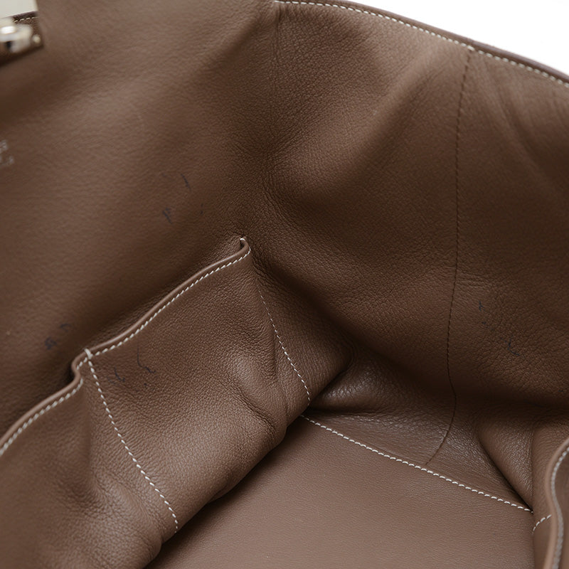 ツールボックス26 スイフト エヴァーカラー シルバー金具 O刻印 ハンドバッグ