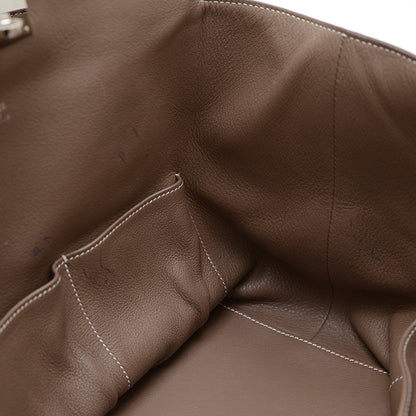 ツールボックス26 スイフト エヴァーカラー シルバー金具 O刻印 ハンドバッグ