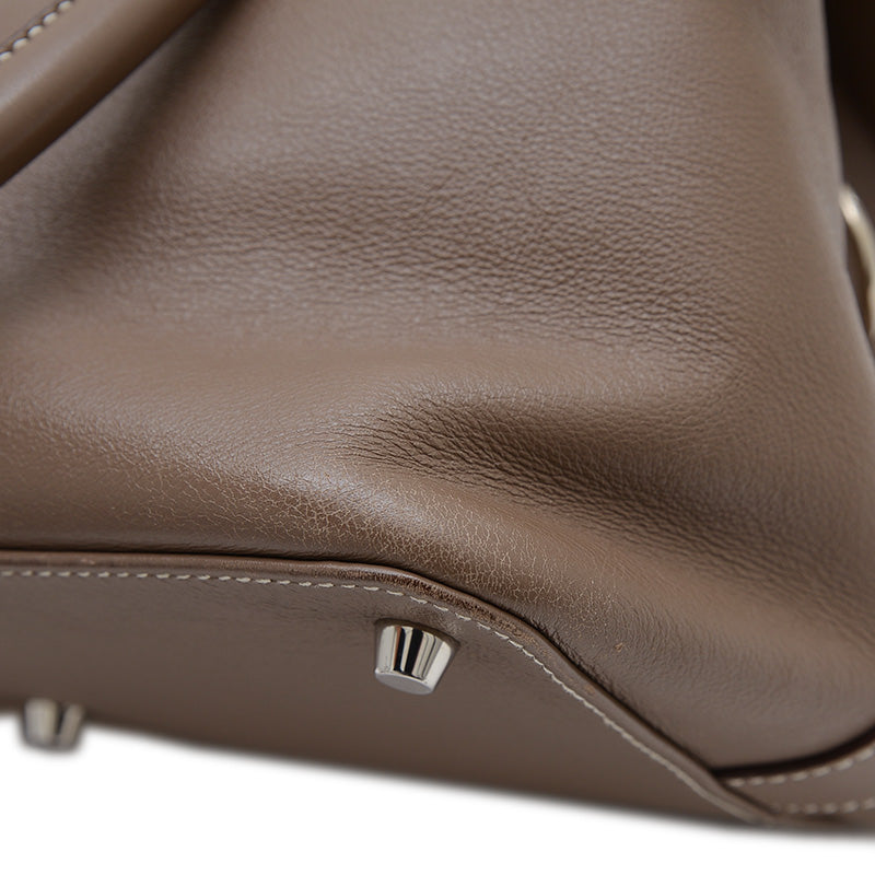 ツールボックス26 スイフト エヴァーカラー シルバー金具 O刻印 ハンドバッグ