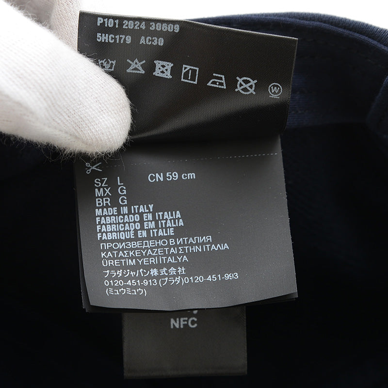 ベースボールキャップ ネイビー Lサイズ 5HC179 キャップ