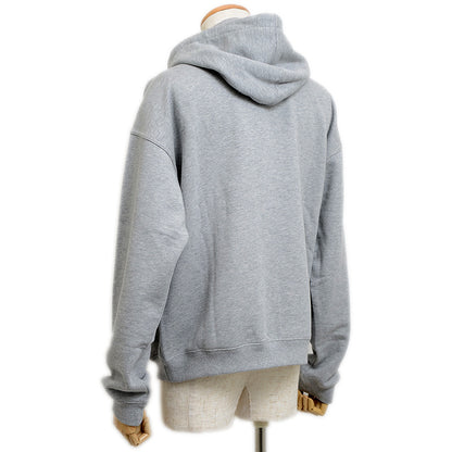 パーカー ロゴチェーンプリント コットン グレー Sサイズ 715911 パーカー