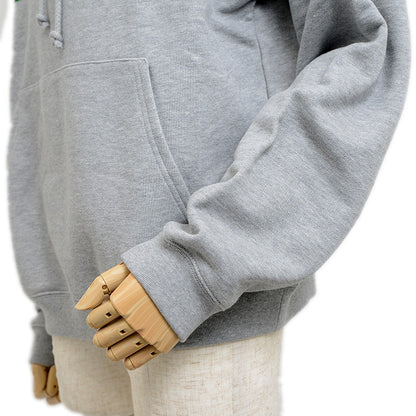 パーカー ロゴチェーンプリント コットン グレー Sサイズ 715911 パーカー