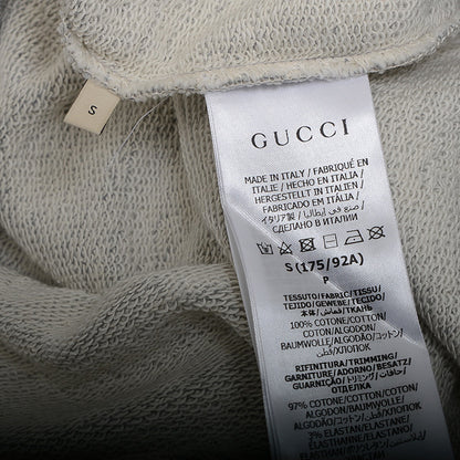 パーカー ロゴチェーンプリント コットン グレー Sサイズ 715911 パーカー