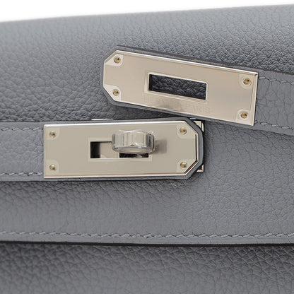 ケリー28 内縫い トゴ グリパンタン シルバー金具 K刻印 ハンドバッグ