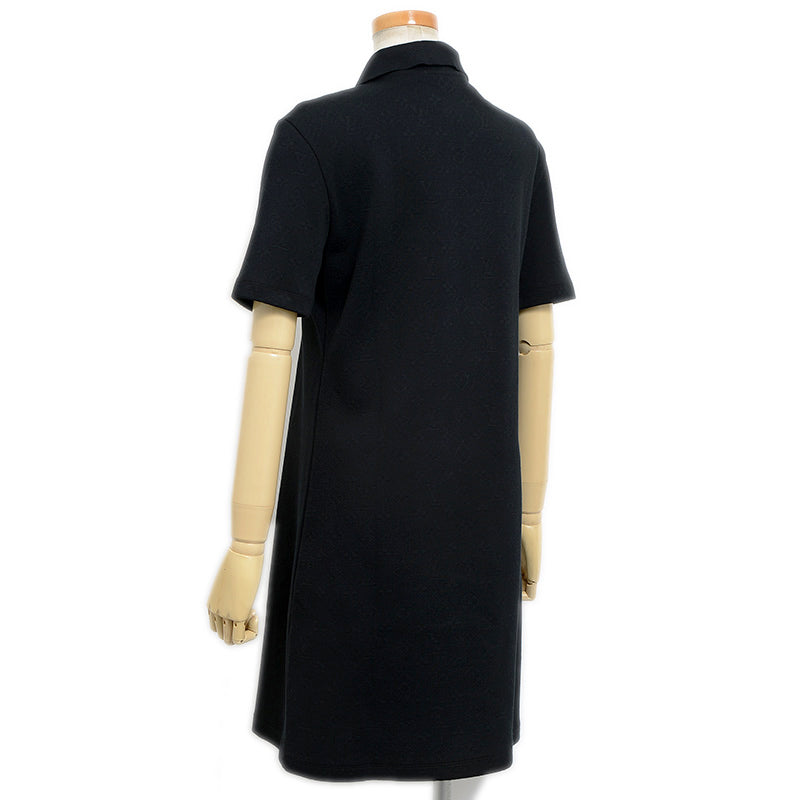 半袖ワンピース コットン ブラック レディース Mサイズ ワンピース