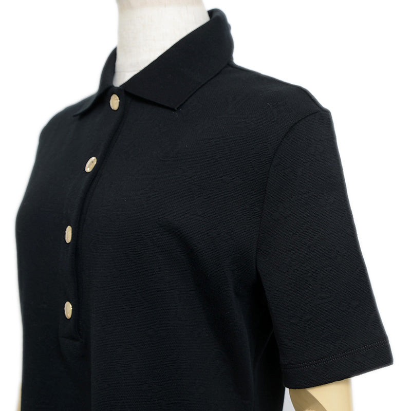 半袖ワンピース コットン ブラック レディース Mサイズ ワンピース