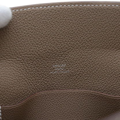 ヴィドポッシュ トゴ エトゥープ シルバー金具 W刻印 ショルダーバッグ