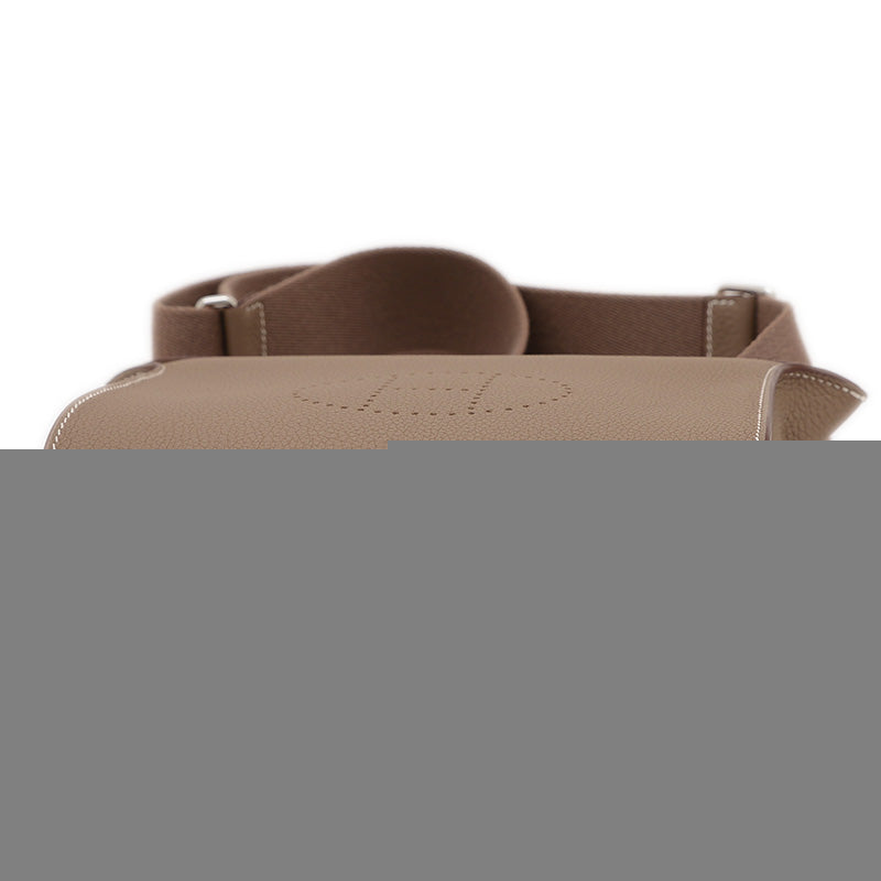 ヴィドポッシュ トゴ エトゥープ シルバー金具 W刻印 ショルダーバッグ