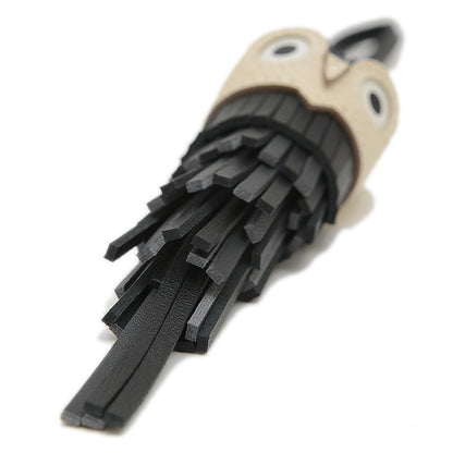 シュエット バッグチャーム ブラック/グリミスティ/クレ バッグチャーム