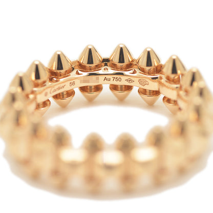 クラッシュ ドゥ カルティエ リング MM K18PG ＃56 B42299 リング・指輪