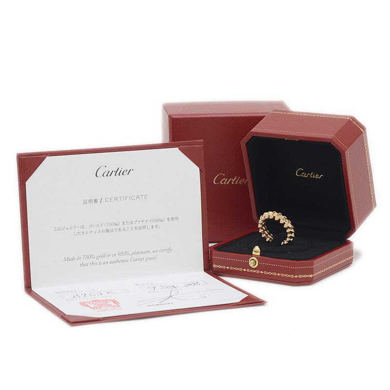 クラッシュ ドゥ カルティエ リング MM K18PG ＃56 B42299 リング・指輪