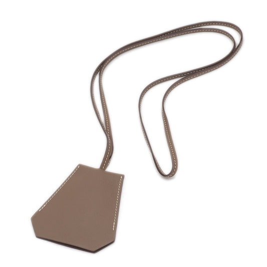 クロシェット ネックレス スイフト エトゥープ シルバー金具 C刻印 ネックレス