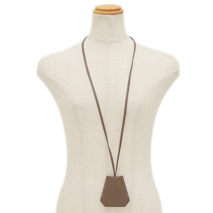 クロシェット ネックレス スイフト エトゥープ シルバー金具 C刻印 ネックレス