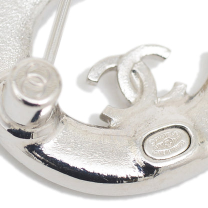 ブローチ No.5 ラインストーン シルバー A25P ブローチ