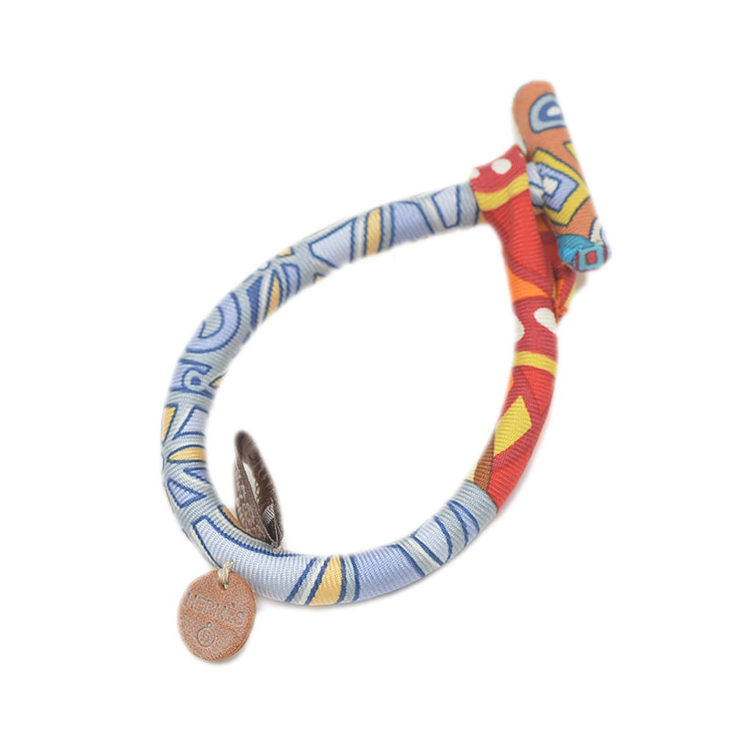 プティアッシュ ブリッド ソワ PM ブレスレット マルチカラー シルク100% ブレスレット