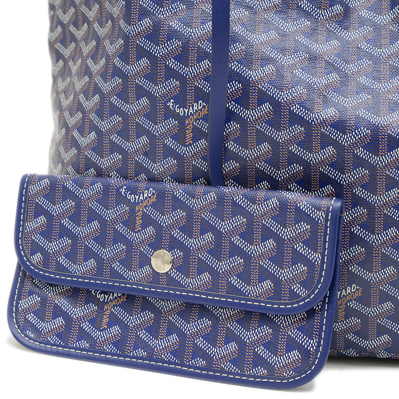 サンルイPM トートバッグ ゴヤールディンキャンバス ネイビー トートバッグ
