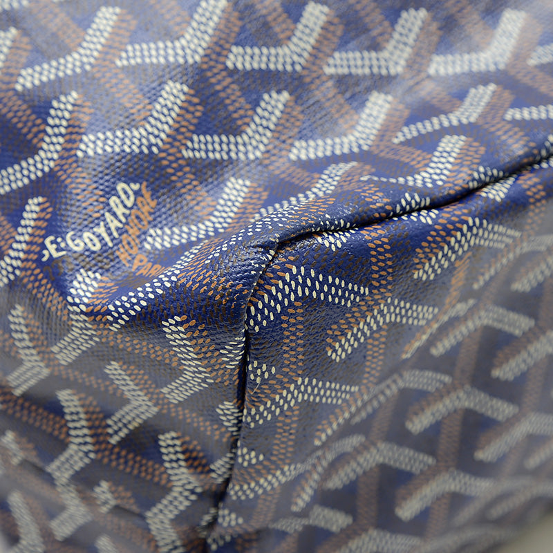 サンルイPM トートバッグ ゴヤールディンキャンバス ネイビー トートバッグ