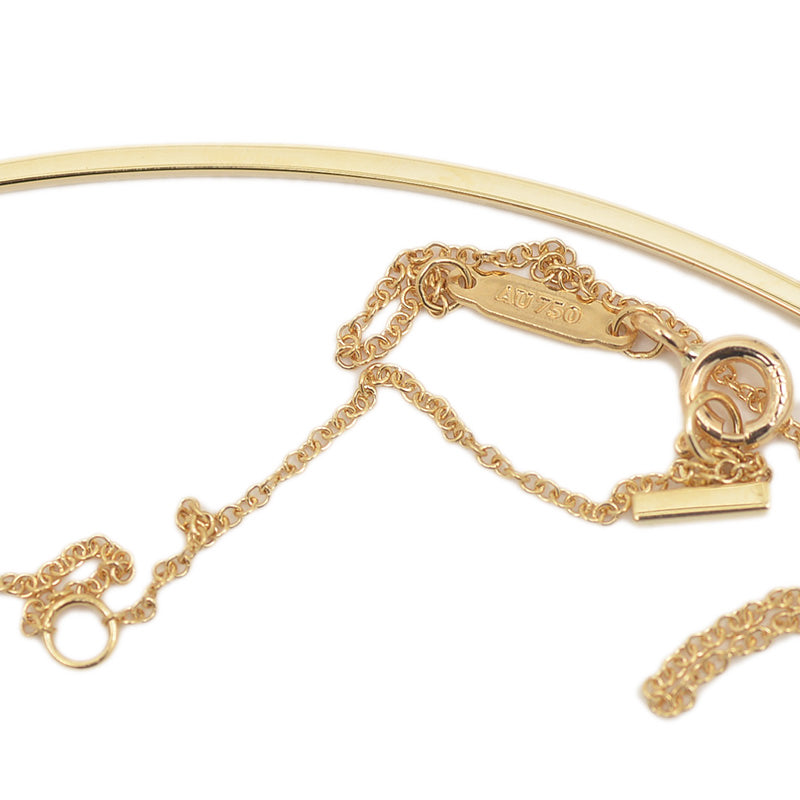 Tスマイル ネックレス ラージ K18YG ネックレス