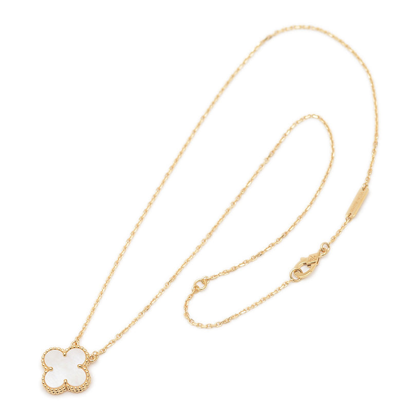 ヴィンテージアルハンブラ ネックレス K18YG/マザーオブパール VCARA4590 ネックレス