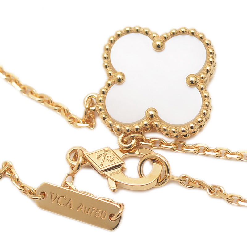 ヴィンテージアルハンブラ ネックレス K18YG/マザーオブパール VCARA4590 ネックレス