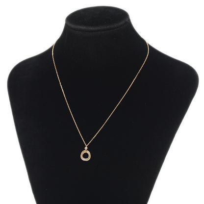 ベビートリニティ ネックレス 1Pダイヤ K18PG/YG/WG CRB72235 ネックレス