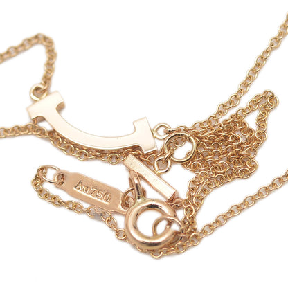 Tスマイル ミニ ペンダント K18YG/ダイヤモンド ネックレス