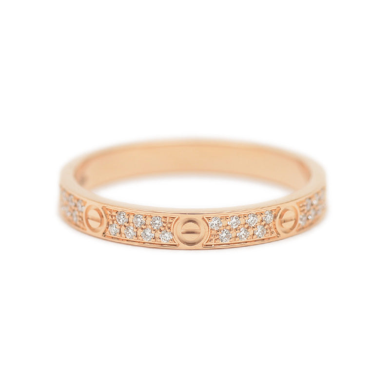 ミニラブ リング K18PG/ダイヤ #51 CRB42180 リング・指輪