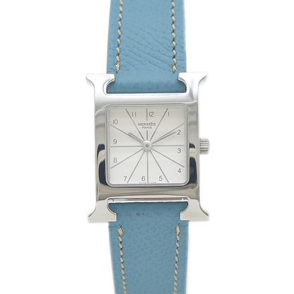 Hウォッチ ミニ レディース シルバー文字盤 HH1.210 社外ベルト 腕時計