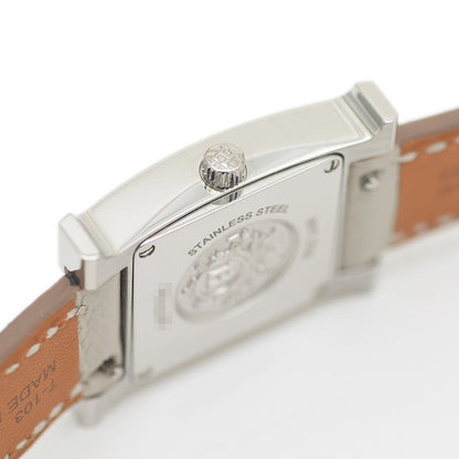 Hウォッチ ミニ レディース シェル文字盤 SS/ダイヤ クォーツ HH1.235 腕時計