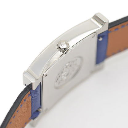 Hウォッチ PM レディース シェル文字盤 SS/ダイヤ/レザー クォーツ HH1.531 腕時計