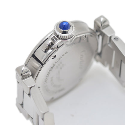 パシャ 30mm レディース シルバー文字盤 SS クォーツ WSPA0021 腕時計