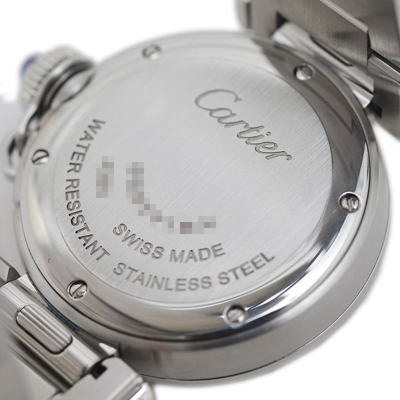 パシャ 30mm レディース シルバー文字盤 SS クォーツ WSPA0021 腕時計