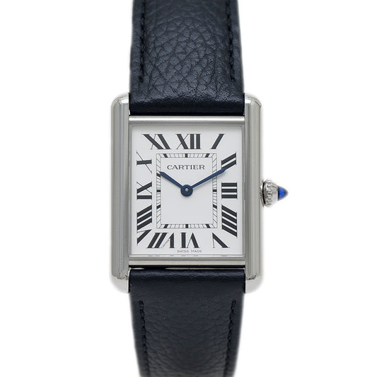 タンク マスト LM レディース シルバー文字盤 SS/レザー クォーツ WSTA0041 腕時計