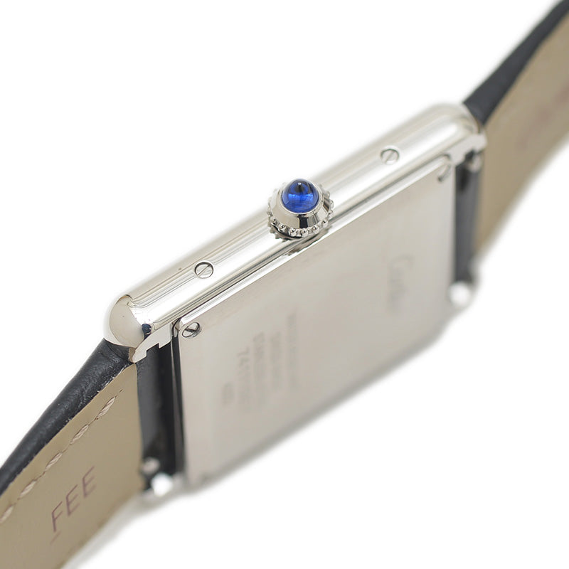 タンク マスト LM レディース シルバー文字盤 SS/レザー クォーツ WSTA0041 腕時計