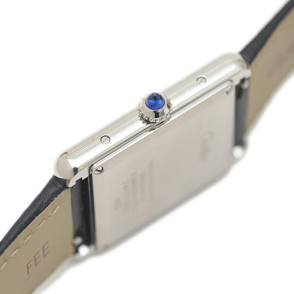 タンク マスト LM レディース シルバー文字盤 SS/レザー クォーツ WSTA0041 腕時計