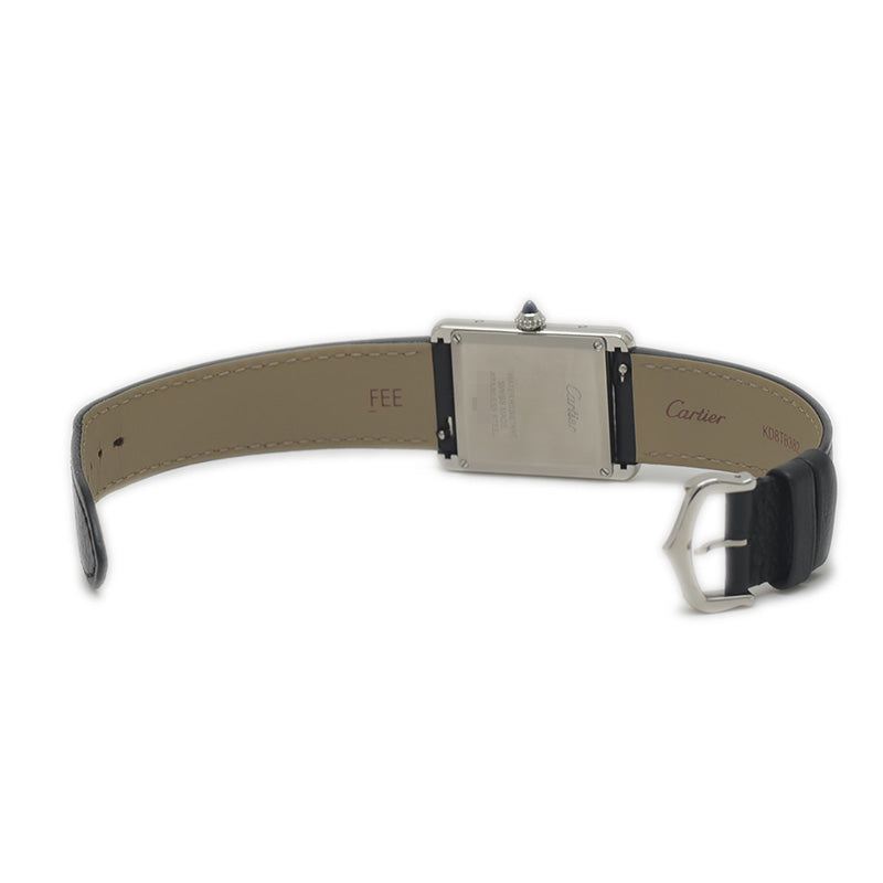 タンク マスト LM レディース シルバー文字盤 SS/レザー クォーツ WSTA0041 腕時計