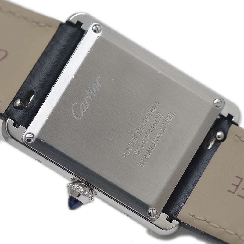 タンク マスト LM レディース シルバー文字盤 SS/レザー クォーツ WSTA0041 腕時計