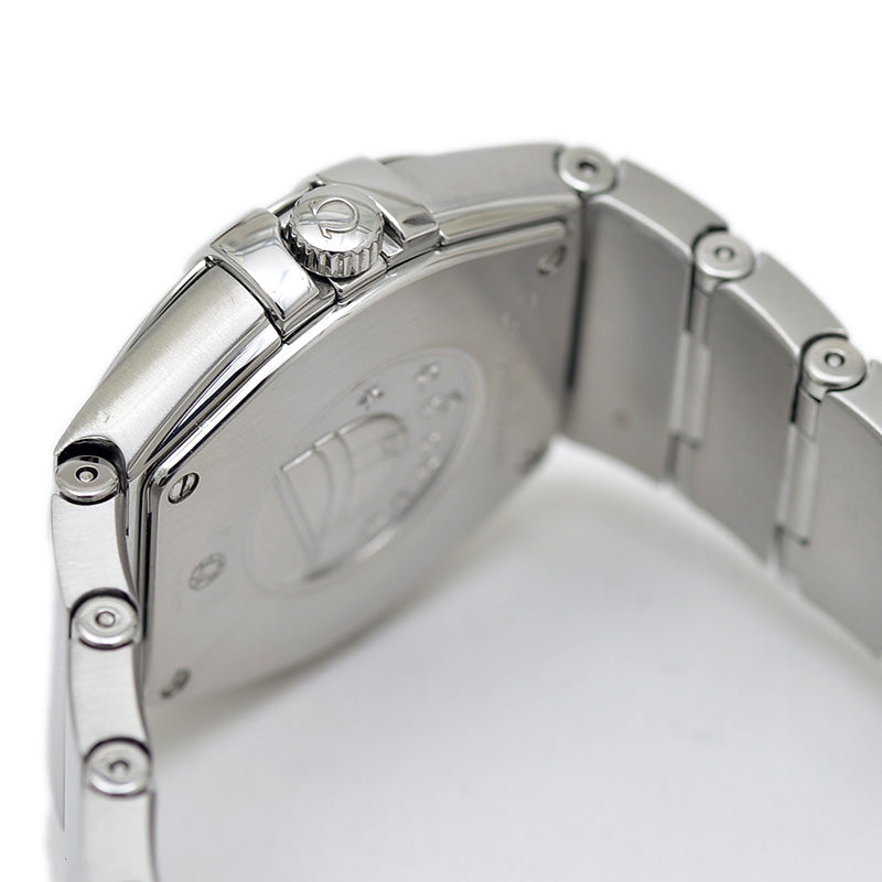 コンステレーション プリュム 27 レディース 白文字盤 12Pダイヤ クォーツ 腕時計