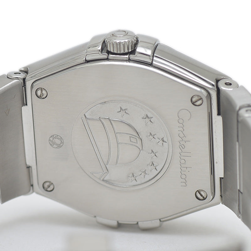 コンステレーション プリュム 27 レディース 白文字盤 12Pダイヤ クォーツ 腕時計