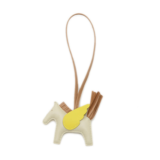 ロデオ ペガサス PM バッグチャーム クレ/チャイ/ライム U刻印 バッグチャーム