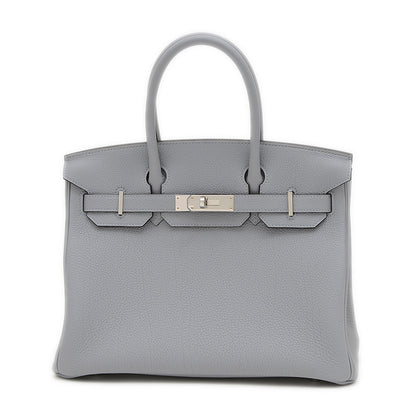 バーキン30 トゴ グリパンタン シルバー金具 K刻印 ハンドバッグ