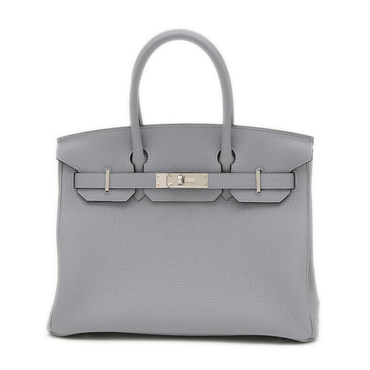 バーキン30 トゴ グリパンタン シルバー金具 K刻印 ハンドバッグ