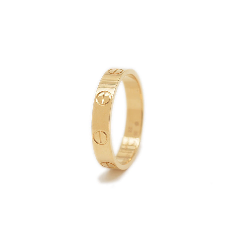 ミニラブ リング K18YG #52 B40850 リング・指輪