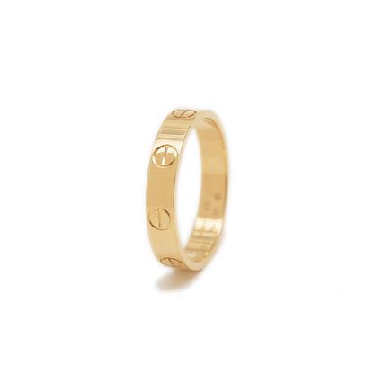 ミニラブ リング K18YG #52 B40850 リング・指輪