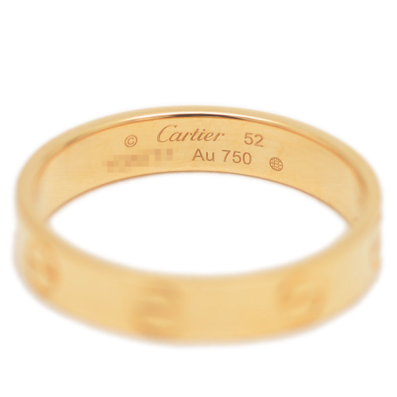 ミニラブ リング K18YG #52 B40850 リング・指輪