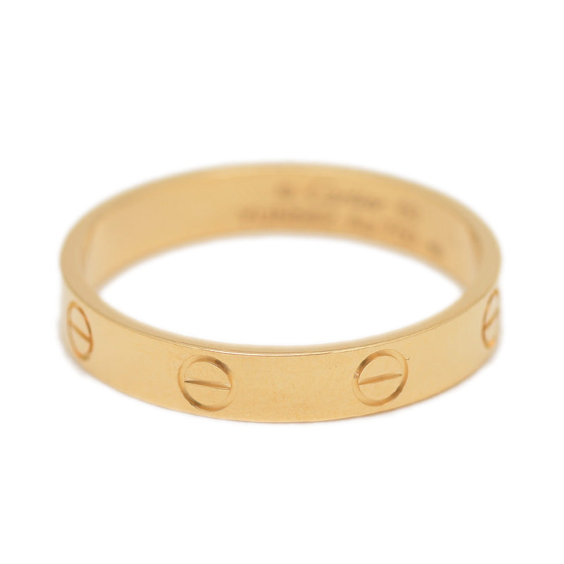 ミニラブ リング K18YG #60 B40850 リング・指輪