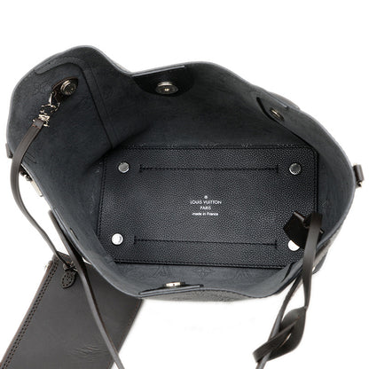 マヒナ ヒナPM 2WAYバッグ レザー ブラック M54350 ハンドバッグ