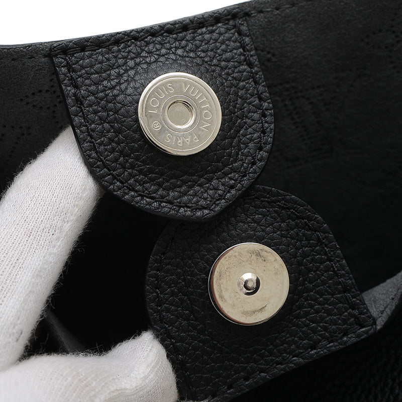 マヒナ ヒナPM 2WAYバッグ レザー ブラック M54350 ハンドバッグ