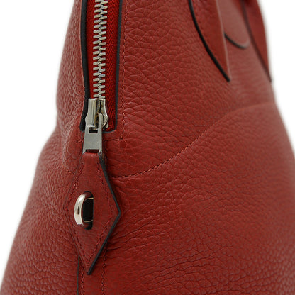 ボリード31 トリヨン ルージュアッシュ シルバー金具 □I刻印 ハンドバッグ