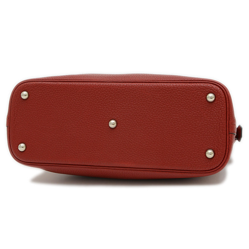 ボリード31 トリヨン ルージュアッシュ シルバー金具 □I刻印 ハンドバッグ